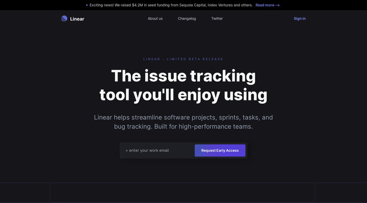 Linear – The issue tracking tool you'll enjoy using