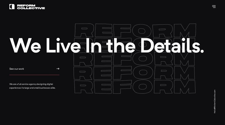 Reform Collective | We Live In the Details