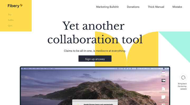 Fibery — yet another collaboration tool.