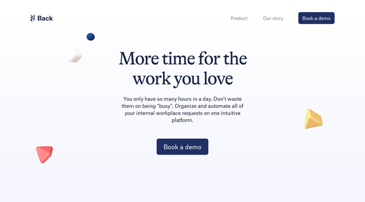 Back — Employee requests, simplified