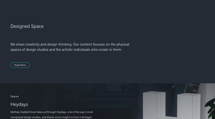 Designed Space - Places made to inspire