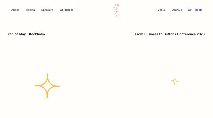 From Business to Buttons 2020