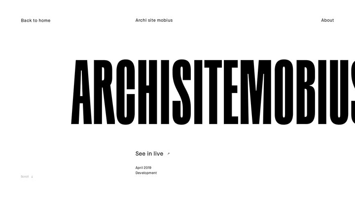 Taro Yoshimura - Archi site mobius