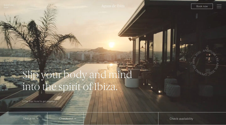 Hotel de lujo en Ibiza, Santa Eulalia