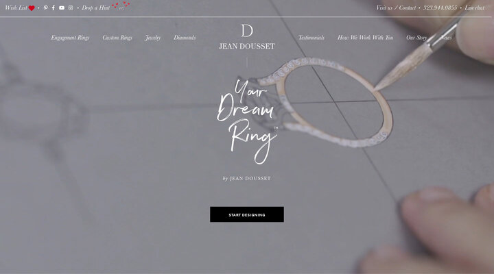 Your Dream Ring™ | Design Your Own Engagement Ring | Jean Doussset