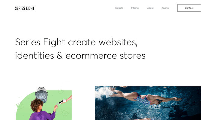 An award winning digital design studio | Series Eight