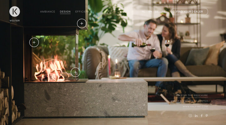 A design fireplace with your personal touch | Kalfire