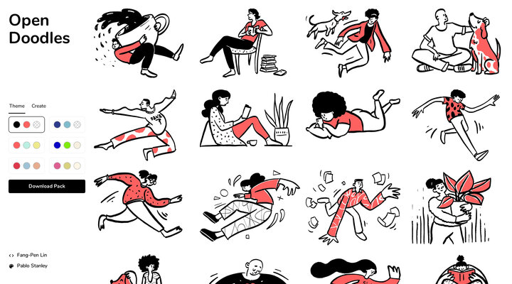 Open Doodles Generator