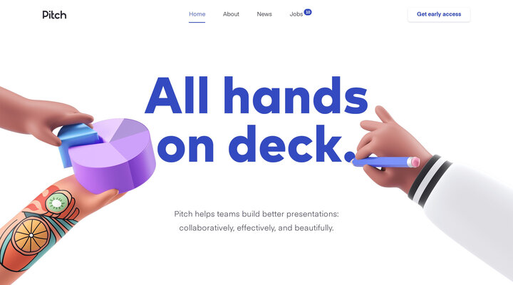 Pitch - Collaborative presentation software for modern teams