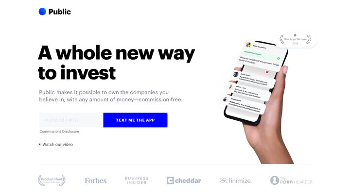 Commission-Free Stock Trading App: Invest with No Account Minimums | Public
