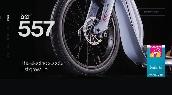 The electric scooter just grew up