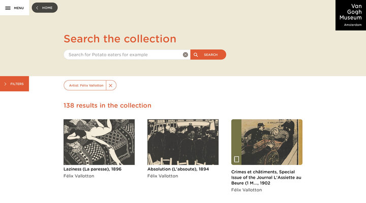 Search the collection - Van Gogh Museum