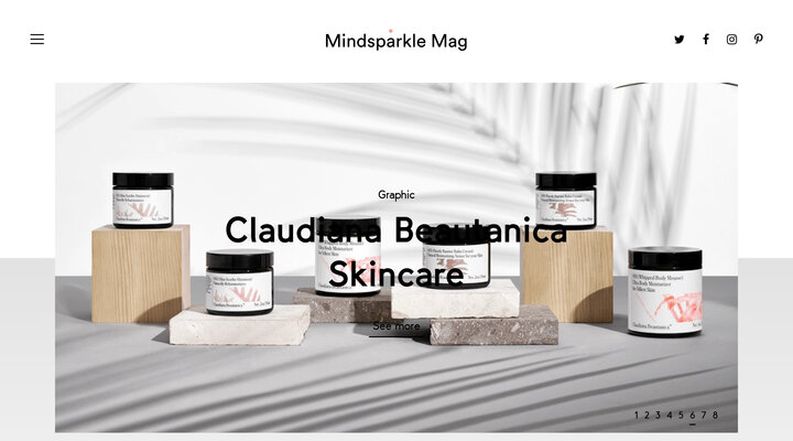 Mindsparkle Mag – High quality designblog highlighting the best of beautiful Design, Website and Video Projects