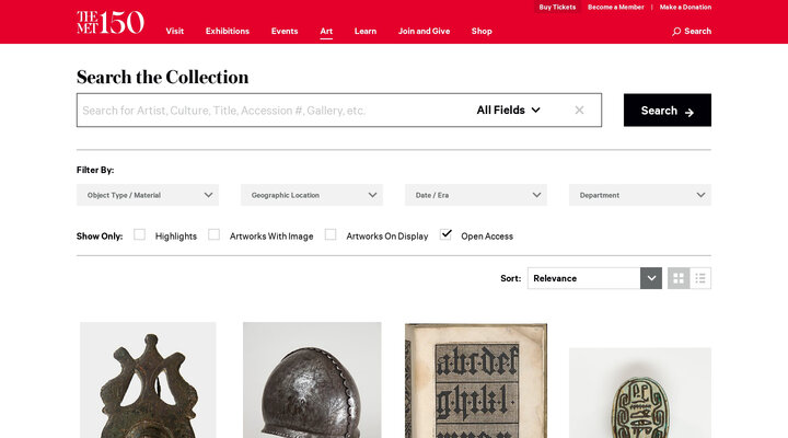 Search the Collection | The Metropolitan Museum of Art