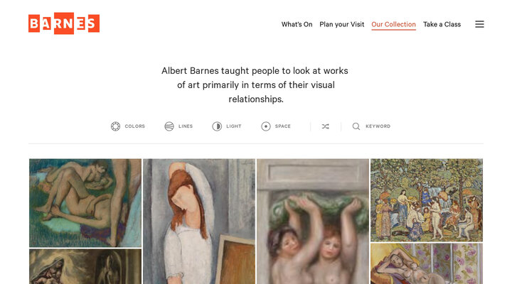 Barnes Collection Online