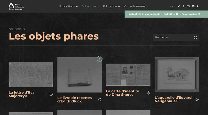 Objets Phares de la Shoah | Musée de l'Holocauste à Montréal