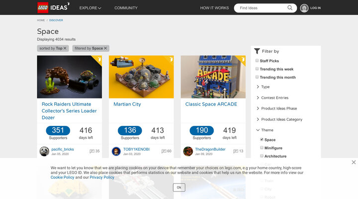 LEGO IDEAS - Discover