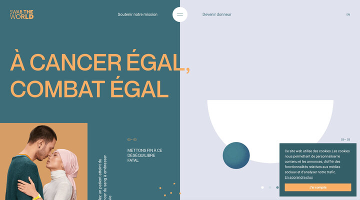 Swab The World | On est tous égaux jusqu'à ce que le cancer du sang s'en mêle