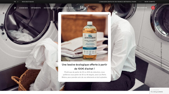 Hast | Chemises et vêtements homme de qualité à prix honnête