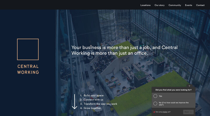 Office Work Spaces | Central Working