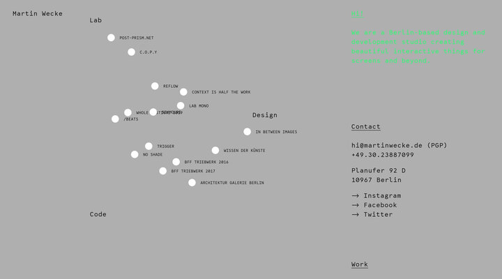 Martin Wecke ● Design Code Lab