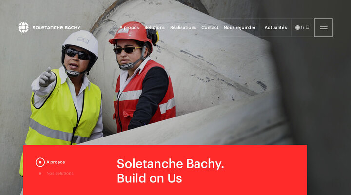 Soletanche Bachy - Leader mondial des fondations & technologies du sol | Soletanche Bachy
