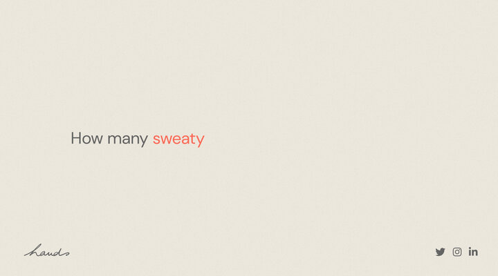 2020 | Hands | Digital agency