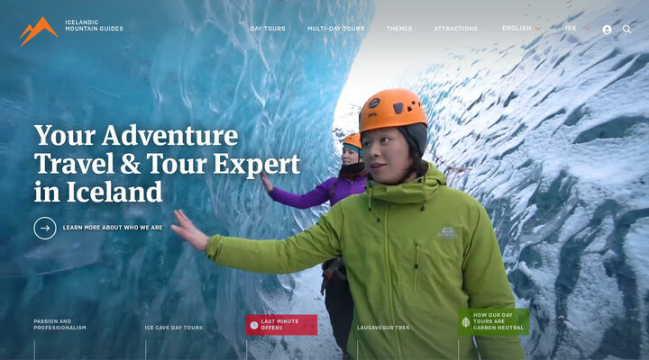 Icelandic Mountain Guides - Your Adventure Tours Expert in Iceland