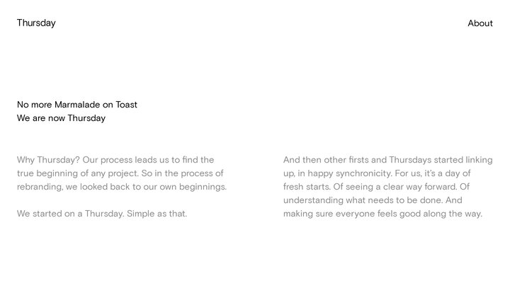 About | Thursday Design Studio - Winchester agency