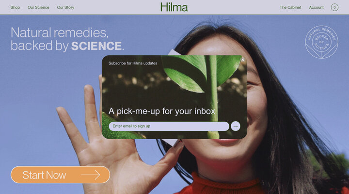 Hilma — Natural remedies, backed by science.