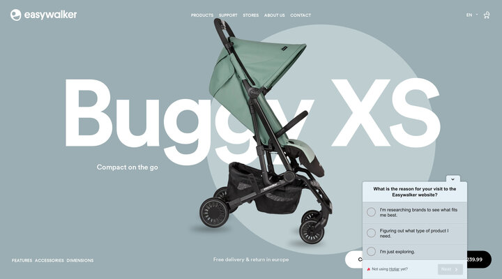 Buggy XS - Coral Green