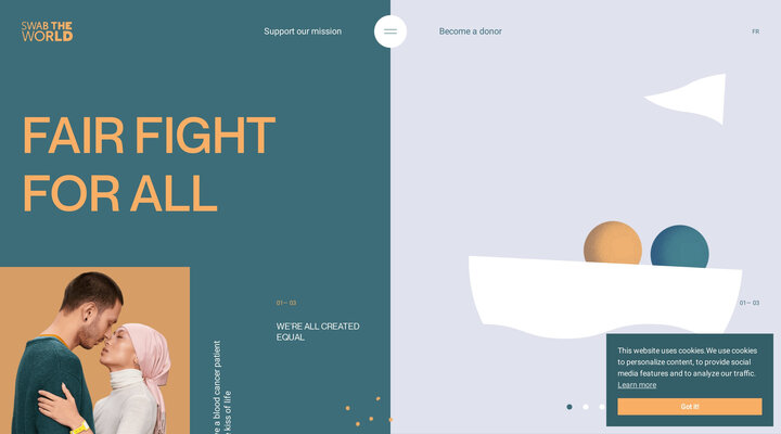 Swab The World | We're all created equal until blood cancer strikes