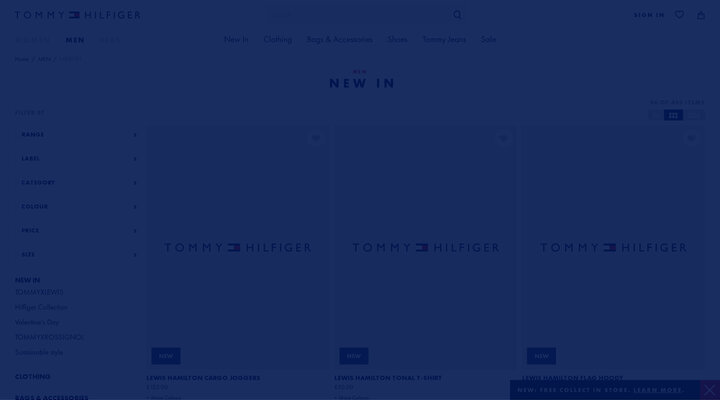 NEW IN for men | Tommy Hilfiger® UK