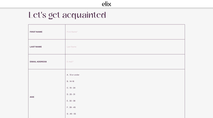 The Elix Health Assessment | Discover Your Treatment