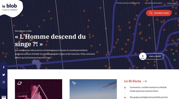 Le blob, l’extra-média