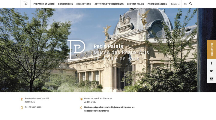 Petit Palais | Musée des Beaux-Arts de la Ville de Paris