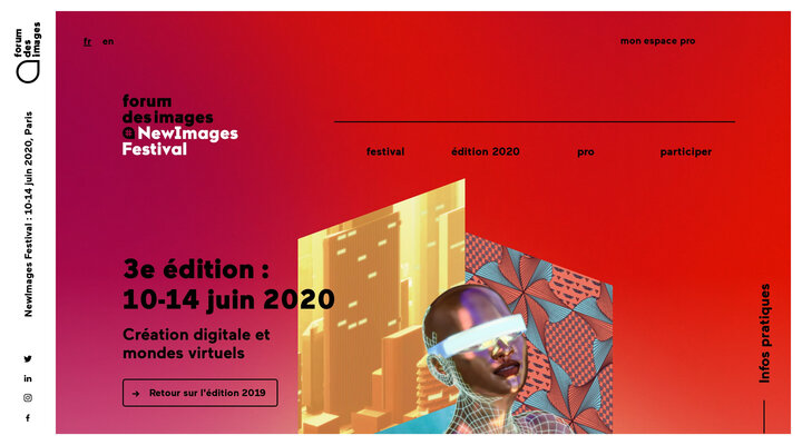 NewImages Festival | 3e édition 10-14 juin 2020, Paris