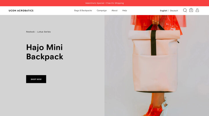 Ucon Acrobatics - Minimalistic & contemporary backpacks from Berlin