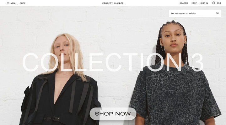 PERFECT NUMBER is a brand dedicated to exploring new femininity – PRFCTNMBR