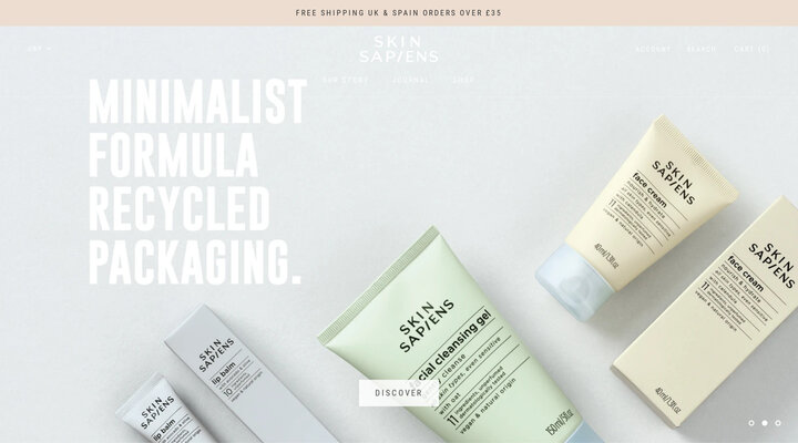 WE ARE SKIN SAPIENS.