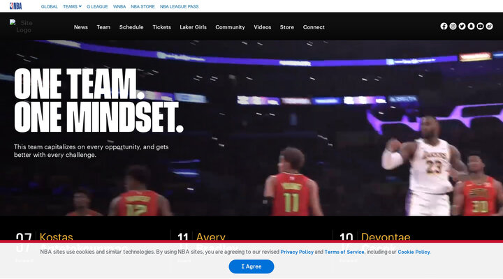 Players and Coaches | The Official Site of the Los Angeles Lakers