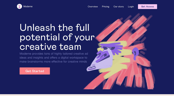 Home – Moderne: Unleash the full potential of your creative team