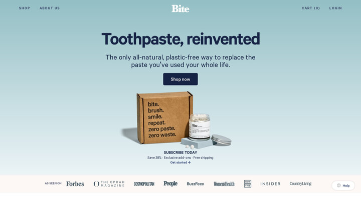 Bite Toothpaste Bits