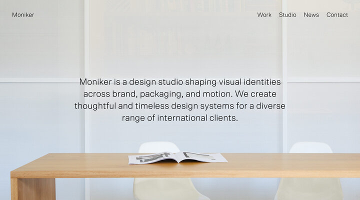 Moniker — Design & Branding