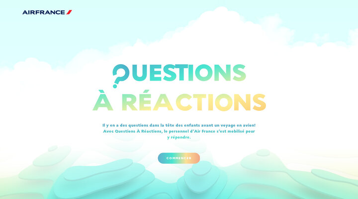 Questions à Réactions par Air France