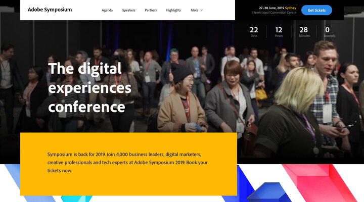 Adobe Symposium 2019 | The Digital Experiences Conference | Australia, 27–28 June