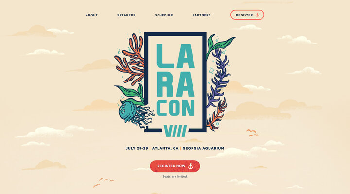 Laracon VIII | July 28-29 | Atlanta, GA | Georgia Aquarium