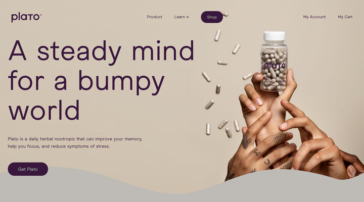 plato — Plato is a simple, natural, daily nootropic.