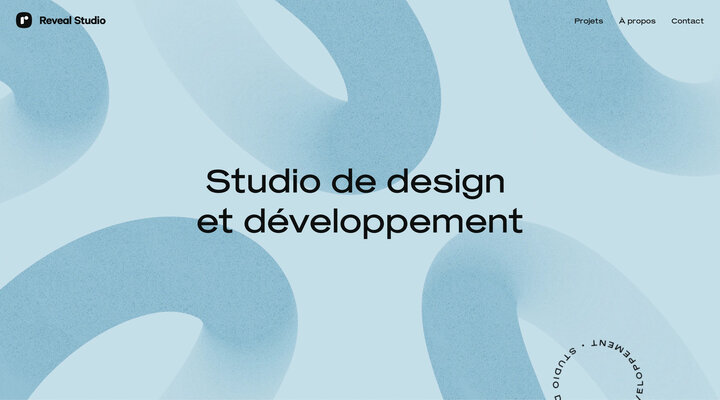 Studio de design & développement | Reveal Studio