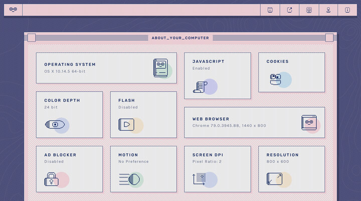 Browso | Get your device details | Get all your browser details in one handy screen to help our tech support